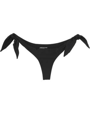 Christopher Esber Bragas De Bikini Porto Con Lazo Lateral - Negro