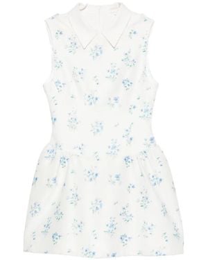 ShuShu/Tong Floral-Print Mini Dress - White