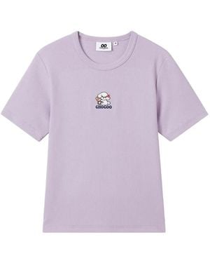 Chocoolate Camiseta De Manga Corta - Morado