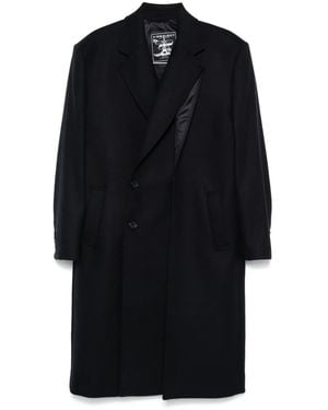 Y. Project Double-Front Coat - Black