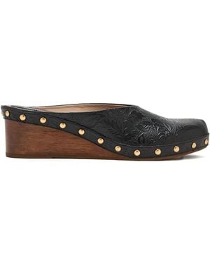 FARM Rio Mules Con Stampa - Nero