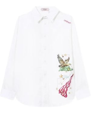 Off-White c/o Virgil Abloh Dream Arrow Graphic-Print Shirt - White