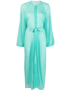 Essentiel Antwerp Hemdkleid Mit Gürtel - Blau