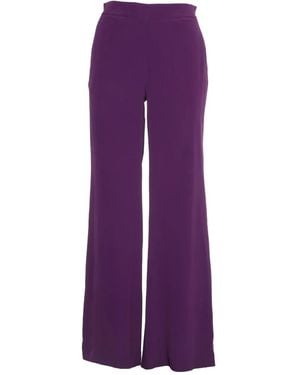 Momoní Marajo Elasticated-Waistband Pants - Purple