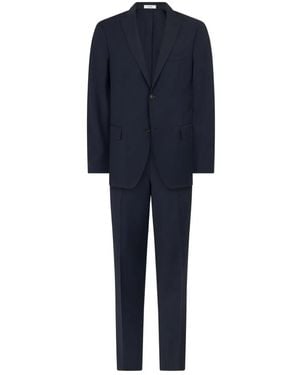 Boglioli Pak Met Enkele Rij Knopen - Blauw