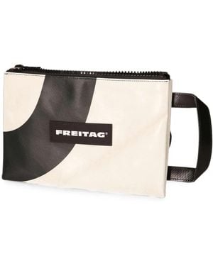Freitag Eddie Logo-Patch Backpack - Black