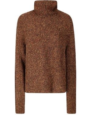 Boboutic Maglione A Collo Alto - Marrone