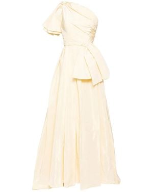 Saiid Kobeisy Taffeta Dress - Natural
