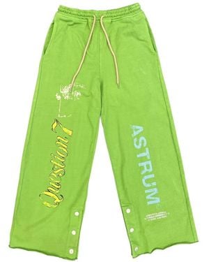 Astrum Question 7 Joggingbroek Met Drukknopen - Groen