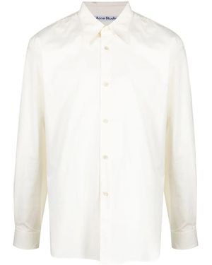 Acne Studios Overhemd Met Puntkraag - Wit
