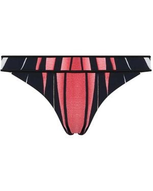 Roberto Cavalli Ray Of Paradise Bikinislip Met Grafische Print - Rood