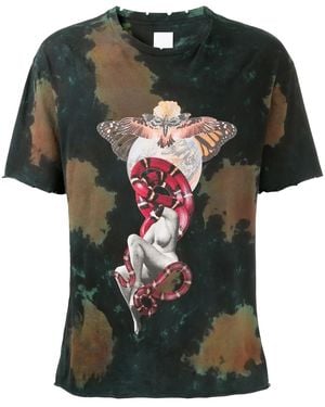 Alchemist Graphic-Print Cloud-Wash T-Shirt - Black