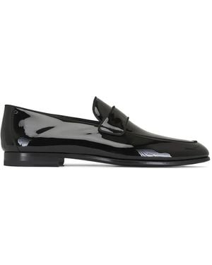 Magnanni Mocassins Jasper Ii À Fini Verni - Black