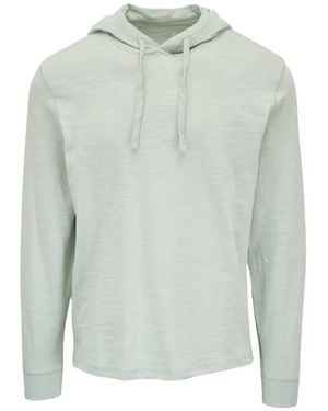 Faherty Pull À Capuche - Bleu