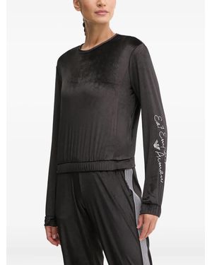 EA7 Long-Sleeve Top - Black