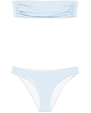 Fisico Reversible Knotted Bikini - White
