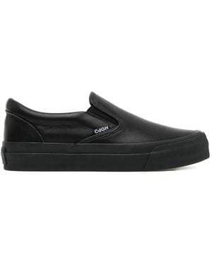 Comme des Garçons Klassische Slip-On-Sneakers - Schwarz