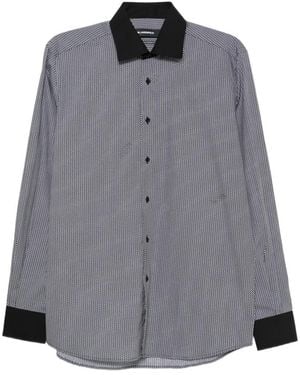 KARL LAGERFELD Overhemd Met Geometrische Print - Grijs
