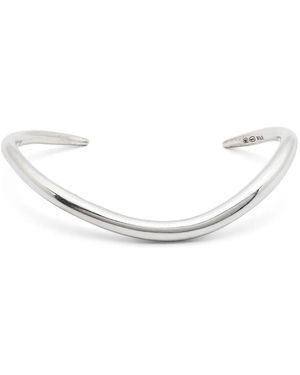Wouters & Hendrix Wavy Bangle Bracelet - White