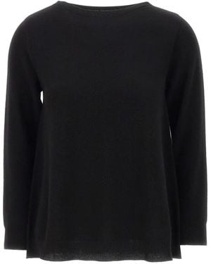Kangra Crew-Neck Jumper - Black