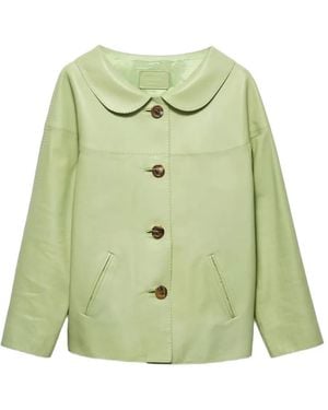 Prada Jack Van Nappa Leer - Groen