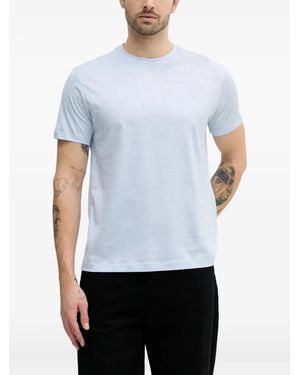 Paul & Shark Logo-Embroidered T-Shirt - White