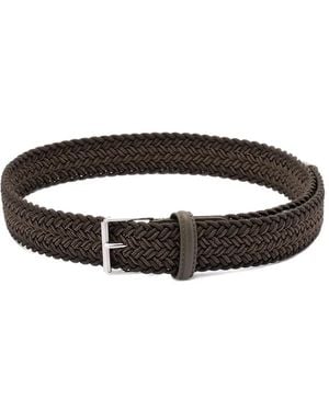 Anderson's Cintura Intrecciata - Nero