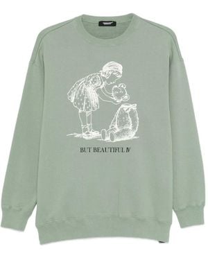 Undercover Printed Sweatshirt - Green