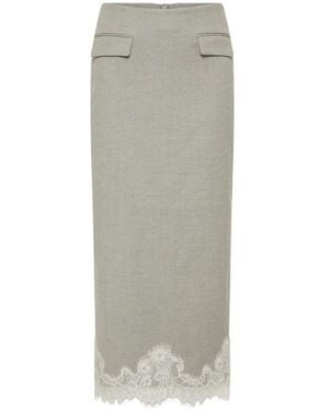 Rebecca Vallance Dauphine Skirt - White