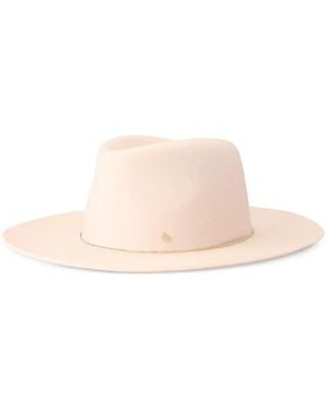 Maison Michel Cappello Mimi Con Catena - Rosa