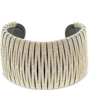 SO-LE STUDIO Leather Bracelet - Metallic