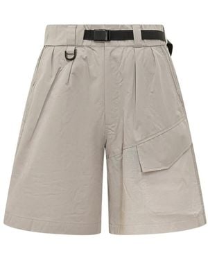 Y-3 Short Ut À Coupe Longue - Grey