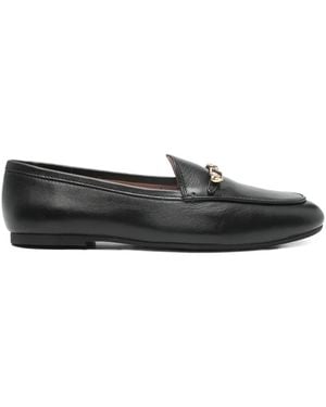 Love Moschino Buckle-Detail Loafers - Grey