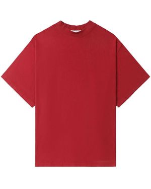 Hed Mayner Cotton T-Shirt - Red