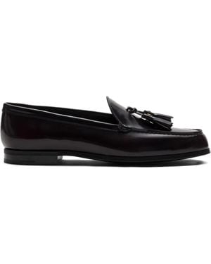 Church's Priscilla Tassel-Embellished Leather Loafers - Black
