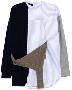 Enfold Deconstruced Shirt - Blue