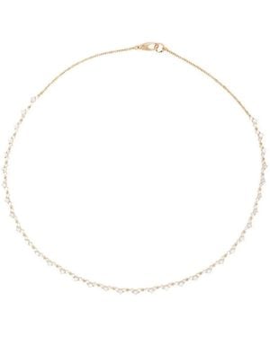 Lizzie Mandler 18Kt Éclat Diamond Tennis Necklace - White