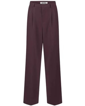 Rossi Pleated Trousers - Purple