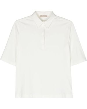 Blanca Vita Platy ショートスリーブ ポロシャツ - ホワイト