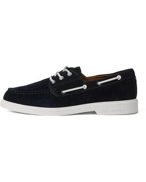 KARL LAGERFELD Kori Boat Shoes - White