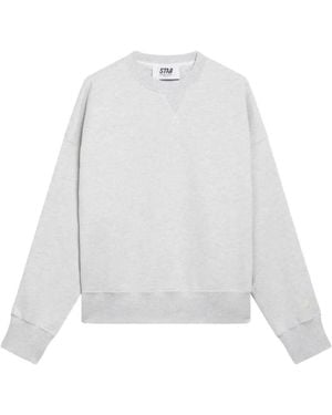 Golden Goose Star Crystal-Embellished Jumper - White