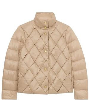 Brooks Brothers Wattierte 3D Jacke - Natur