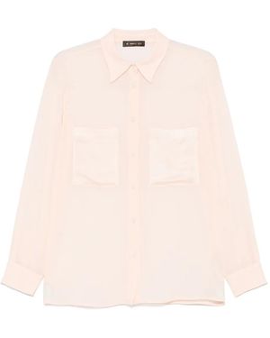 Manuel Ritz Camicia Trasparente - Rosa