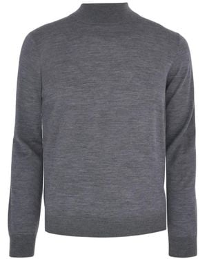 Corneliani Meliertes T-Shirt - Grau