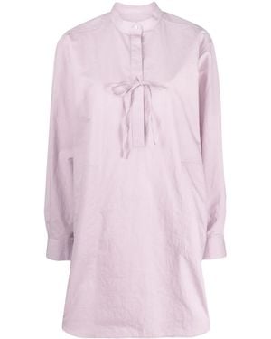 TOTEME Hemdkleid Mit Stehkragen - Pink