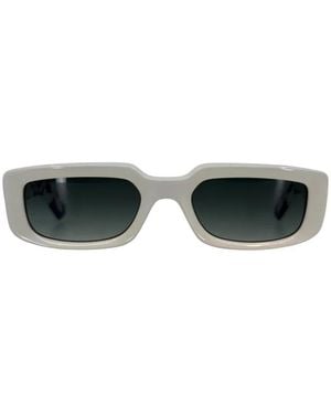 Chrome Hearts Zelda Rectangle-Frame Sunglasses - Green