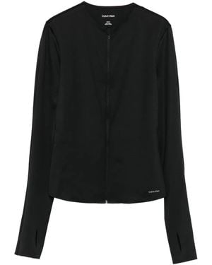 Calvin Klein Zip-Up Jacket - Black