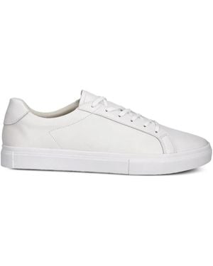 Vagabond Shoemakers Cody Lace-Up Leather Sneakers - White