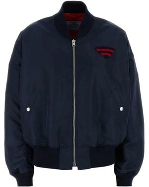 Prada ボンバージャケット - ブルー