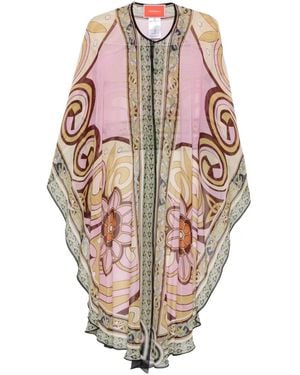 La DoubleJ Maria Cape - White